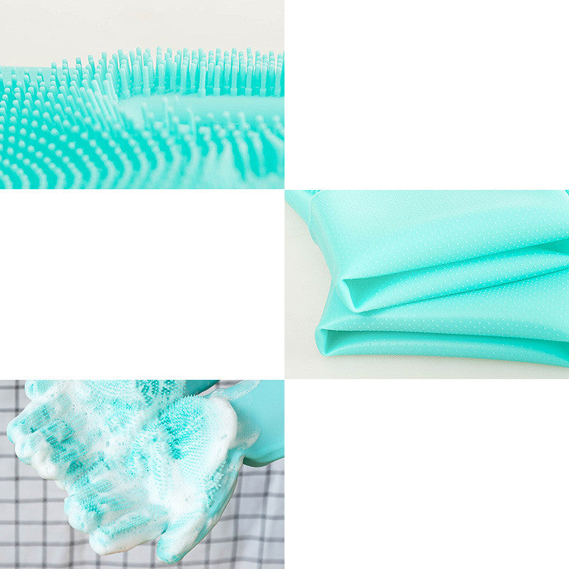 Silicone Pet Grooming & Bathing Gloves