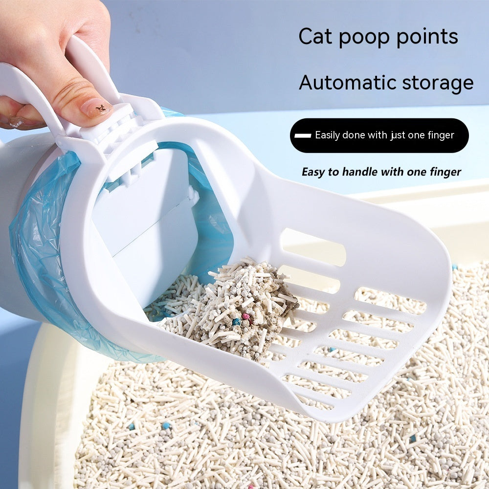 Integrated Litter Scoop System