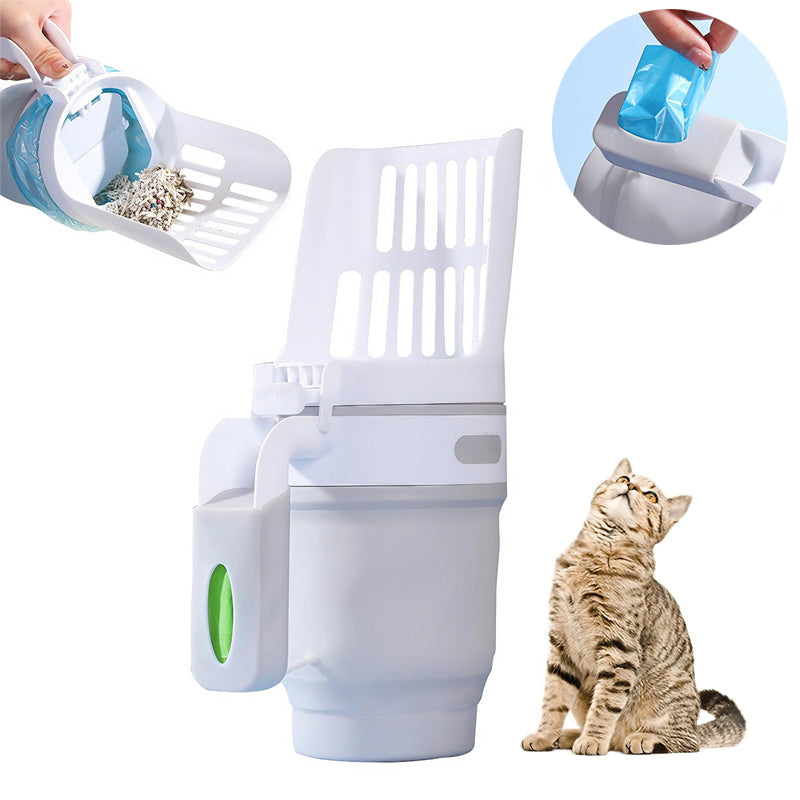 Integrated Litter Scoop System